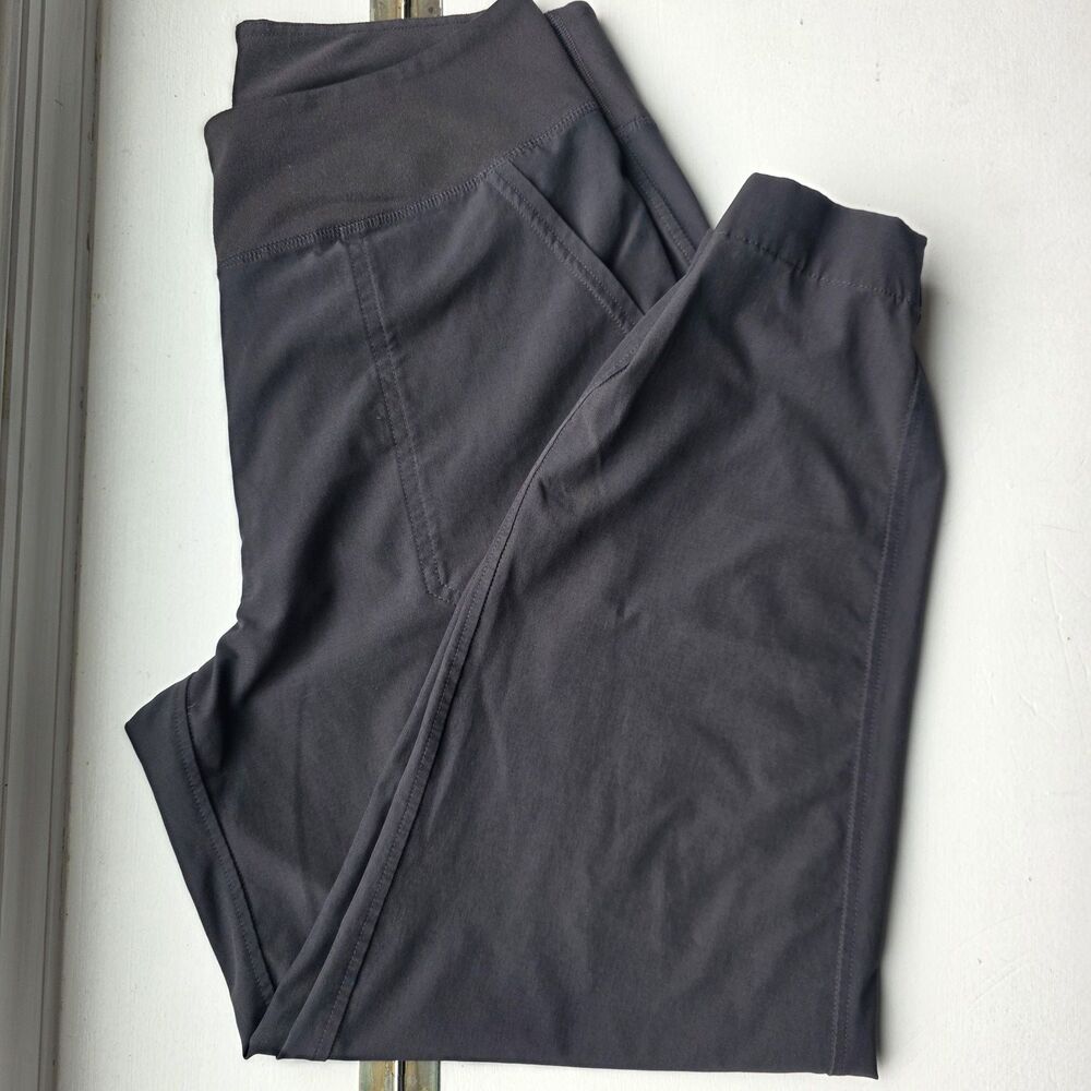 Patagonia Joggers Active Wear Casual Charcoal Women's Pants M Elastic Band Waist